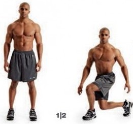 Crossover Lunge for Ski fitness
