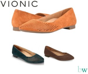 Vionic Posey Flats at Bodyworks