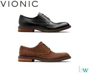 Vionic Bruno Brogues at Bodyworks