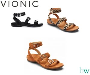 Vionic Safari Sandals at Bodyworks