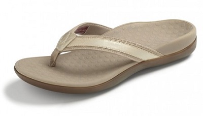 Vionic Orthotic Sandals - Islander in gold