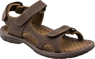 Vionic Orthotic Sandal for men - Mick in brown