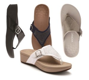 Vionic Capitola Flip Flop with heel