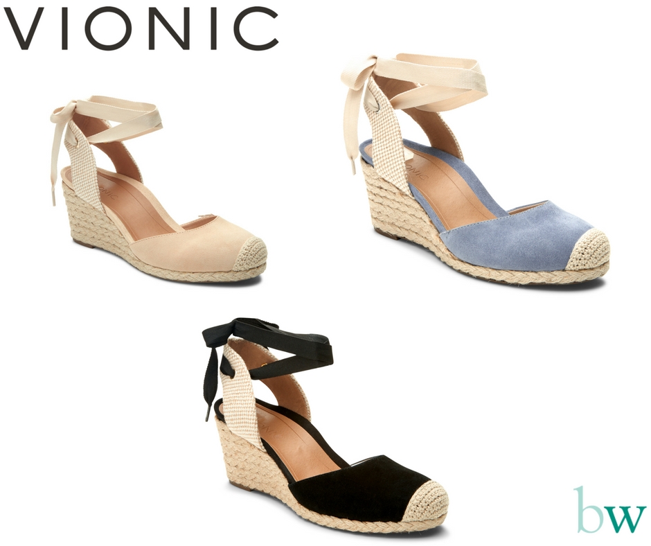 Vionic maris ankle strap wedge hotsell