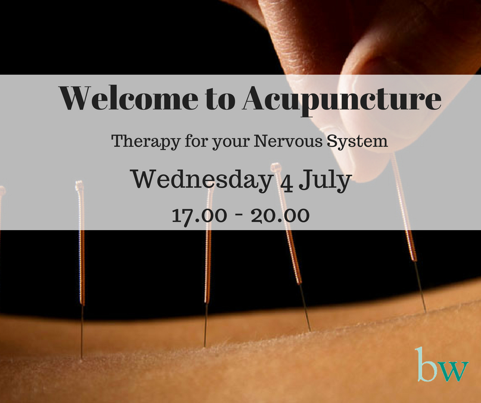 Welcome to Acupuncture Evening