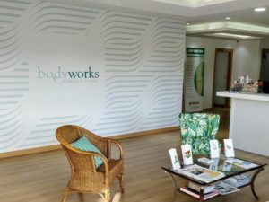 Bodyworks Clinic Reception at La Colonia