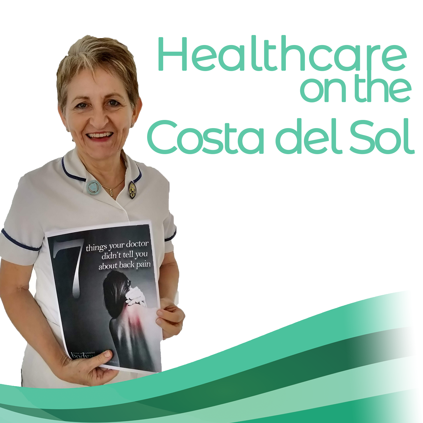 Podcast Episode 5 - 7 myths about back pain. Healthcare on the Costa del Sol with Estelle Mitchell