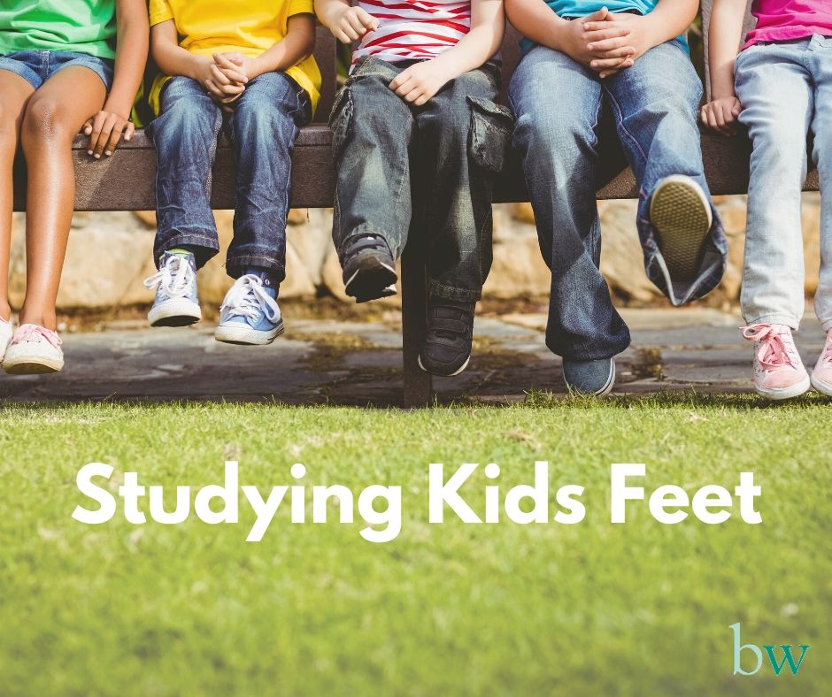 Studying and supporting Kids Feet at Bodyworks Spain