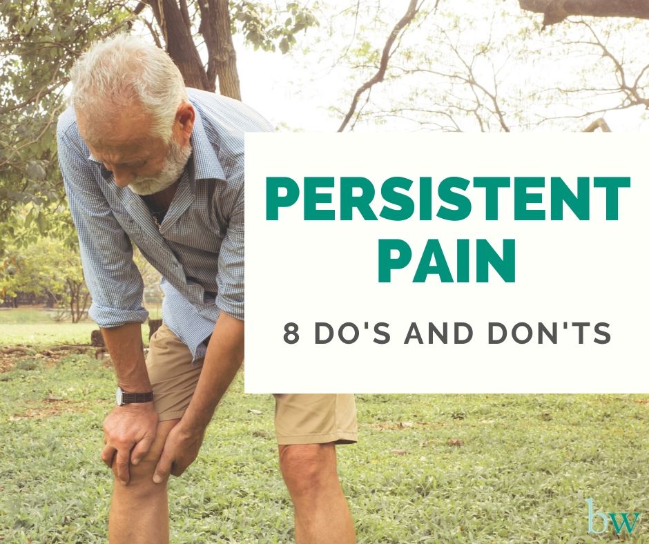 Persistent Pain - 8 Tips from Bodyworks Clinic Marbella