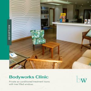 Reception at Bodyworks Clinic Marbella