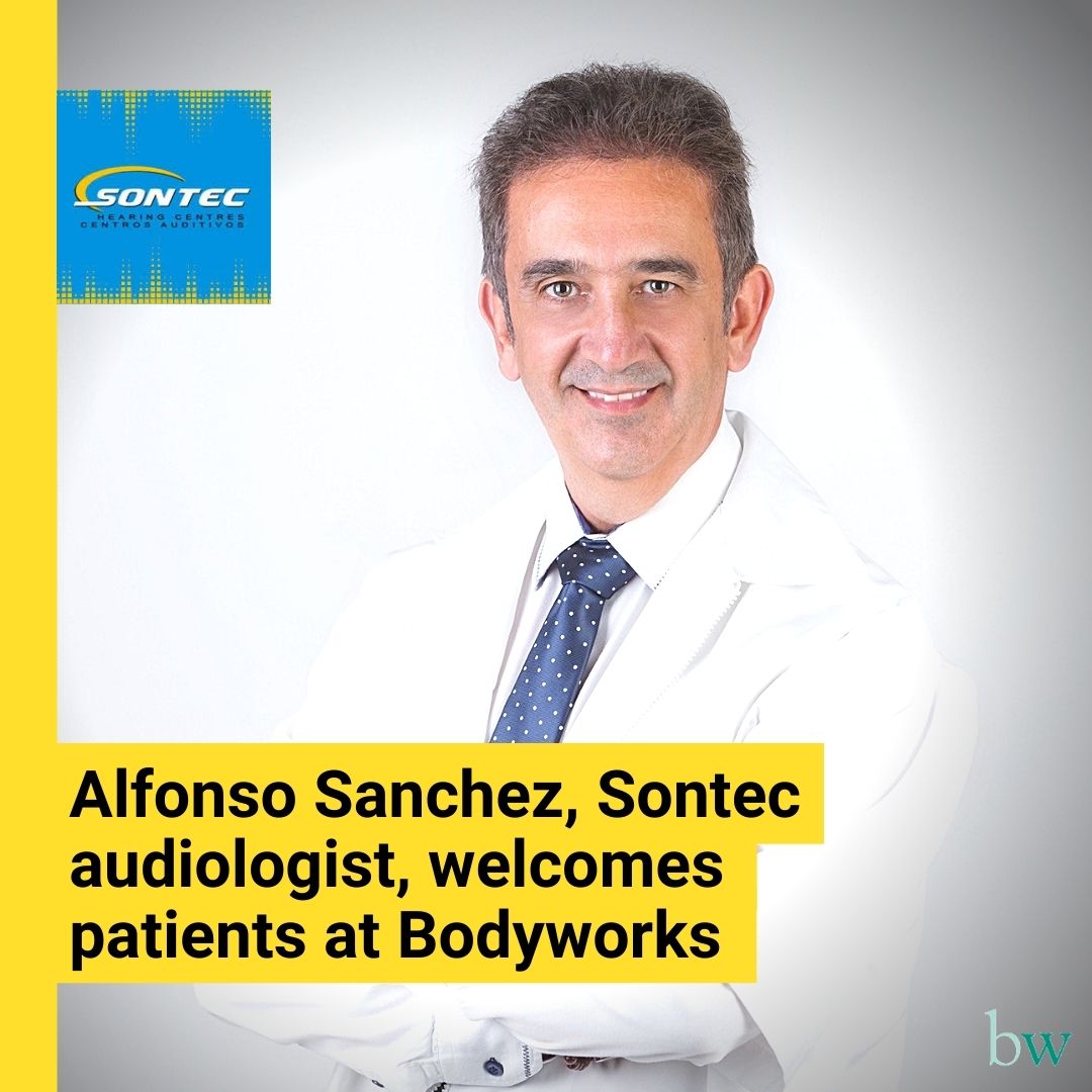Alfonso Sanchez from Sontec welcomes patients at Bodyworks
