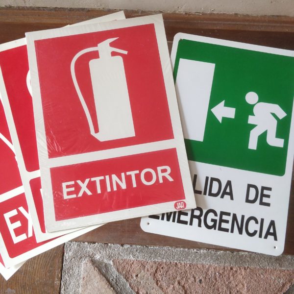 Health and Safety signs Bodyworks Clinic Marbella